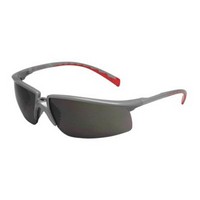 3M (formerly Aearo) 12266-00000 3M Privo Safety Glasses With Silver And Red Frame And Gray Polycarbonate Anti-Fog Lens